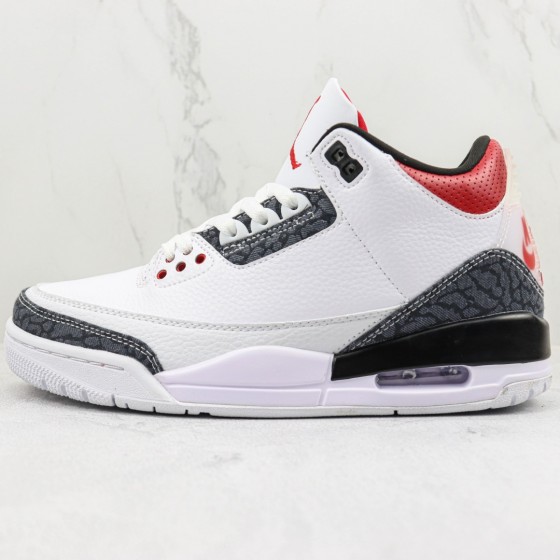 Jordan 3 Retro SE Fire Red Denim (2020) CZ6431-100