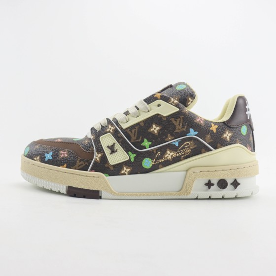Louis Vuitton by Tyler, the Creator LV Trainer Mocha Multicolor 1ACXB1