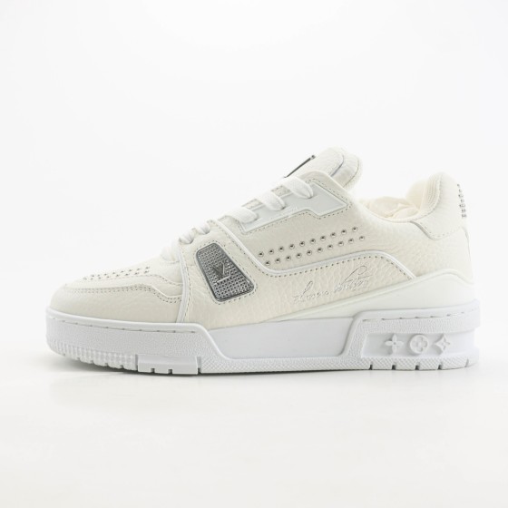 Louis Vuitton LV Trainer White Calf Leather 1ADDBY