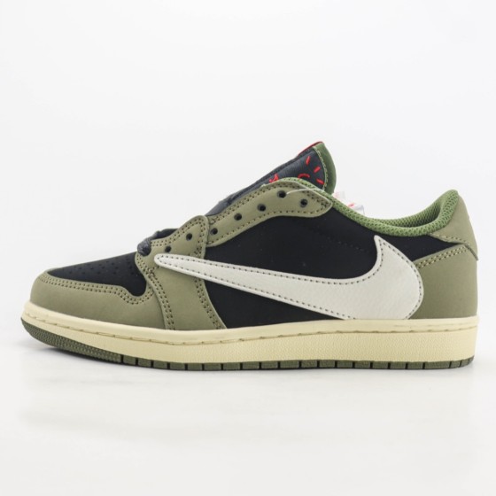Jordan 1 Low OG x Travis Scott 'Olive Green' DM7866-002