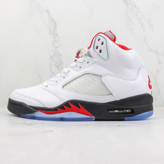Jordan 5 Retro Fire Red Silver Tongue (2020) DA1911-102