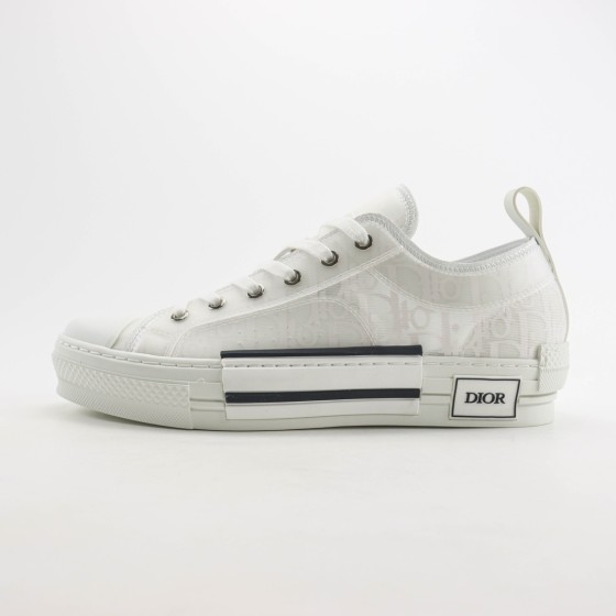 Dior B23 Low White Oblique Canvas 3SN278YNT_H060
