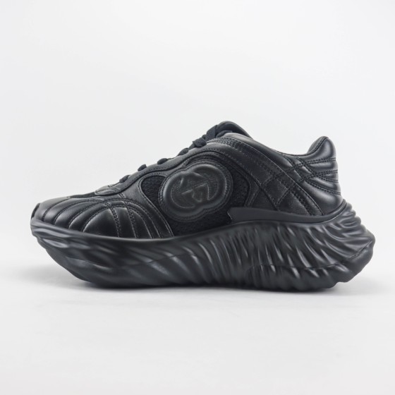 Gucci Ripple Sneaker 'Black' 771471 AAC95 1000